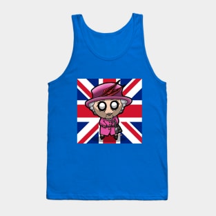 The Queen Chibi (Union Jack) Tank Top